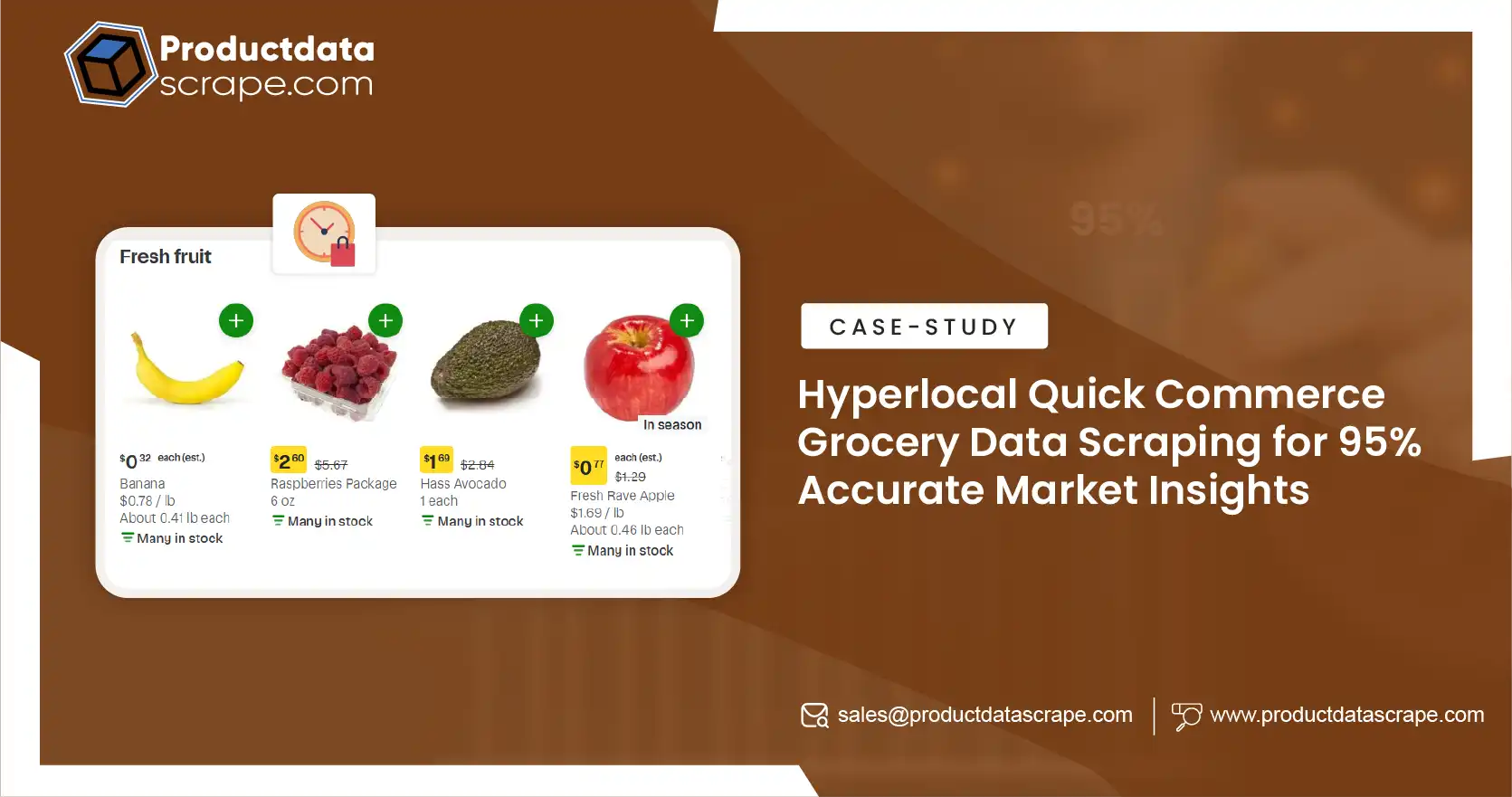 Hyperlocal Quick Commerce Grocery Data Scraping for 95% Accurate Market Insights